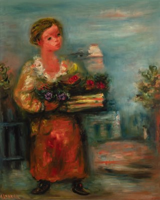 Lot 80 - Jacques Zucker Polish/American, 1900-1981 Lady...
