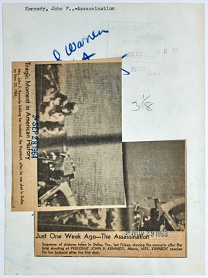 Lot 26 - [KENNEDY ASSASSINATION] A collection of AP...