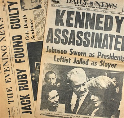 Lot 26 - [KENNEDY ASSASSINATION] A collection of AP...