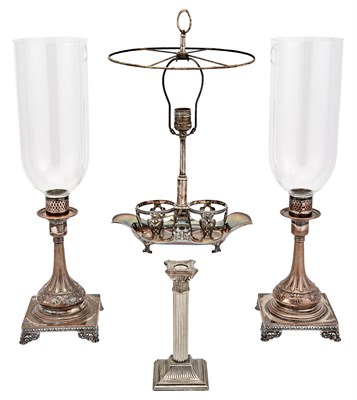 Lot 286 - Four Silver Plated Table Articles Comprising a...