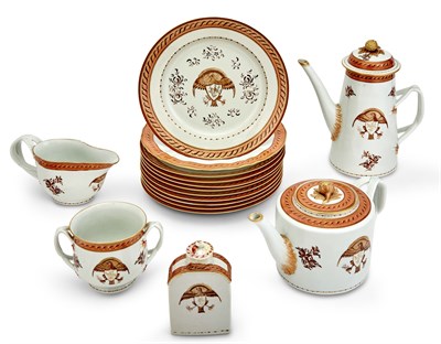 Lot 290 - Chinese Export Porcelain Partial Tea Service...