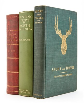 Lot 273 - [BIG GAME HUNTING] Group of three volumes by...