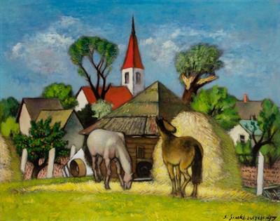 Lot 65 - Simka Simkhovitch Russian/Ukrainian/American,...