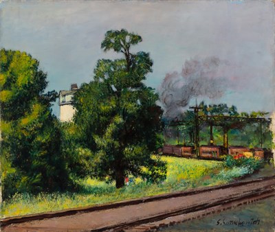 Lot 80 - Simka Simkhovitch Russian/Ukrainian/American,...