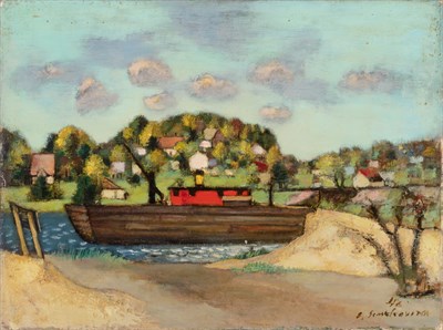 Lot 97 - Simka Simkhovitch Russian/Ukrainian/American,...