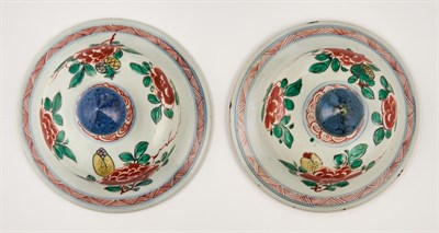 Lot 144 - A Fine Pair of Chinese Famille Verte Porcelain...