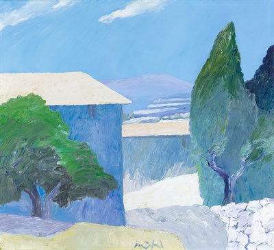 Lot 57 - Roger Muhl French, 1929-2008 Paysage Aixois...