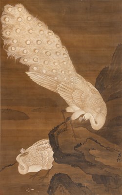 Lot 331 - A Chinese School Painting Qing Dynasty Ink and...