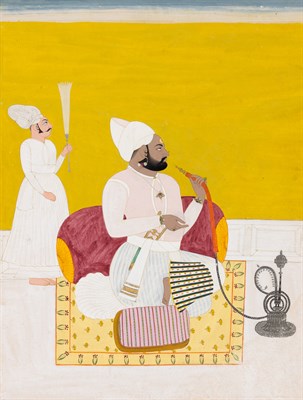 Lot 414 - An Indian School Painted Miniature Circa 1900...