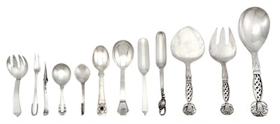 Lot 178 - Group of Georg Jensen Sterling Silver Serving...