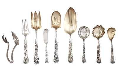 Lot 20 - Group of Tiffany & Co. Sterling Silver Vine...