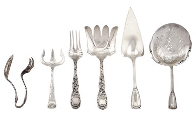 Lot 76 - Group of Tiffany & Co. Sterling Silver Serving...