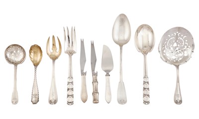 Lot 68 - Group of Tiffany & Co. Sterling Silver Serving...