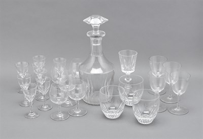 Lot 132 - Group of Baccarat Stemware and Barware...