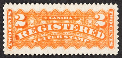 Lot 3205 - Canada 1875-88 Registration Issue 2 Cent...