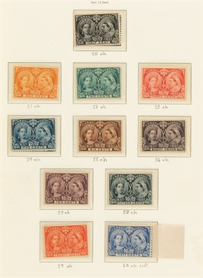 Lot 3184 - Canada 1897 Jubilee Issue 1 Cent to 50 Cent...