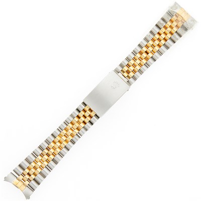 Lot 1152 - Rolex Gold and Stainless Steel Bracelet