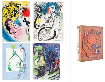 Lot 46 - Marc Chagall (1887-1985) CHAGALL LITHOGRAPHE I-...