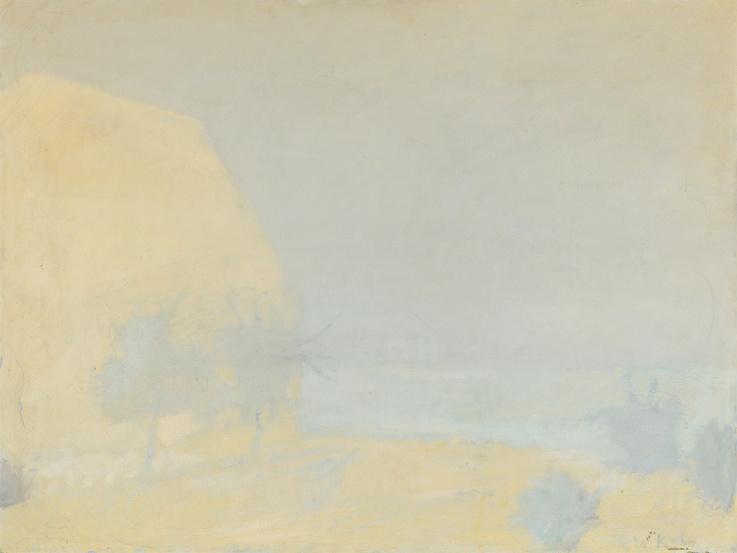 Lot 93 - Wolf Kahn German/American, 1927-2020 Barn in a...