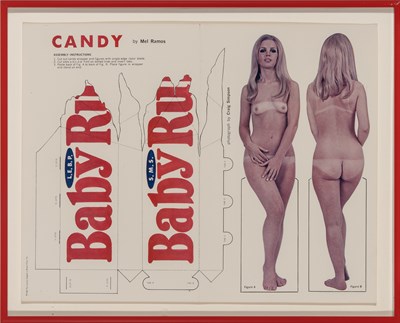 Lot 252 - Mel Ramos Candy [Baby Ruth]. Offset lithograph...