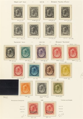 Lot 3194 - Canada 1898-1902 Numerals, 1 Cent to 8 Cent...