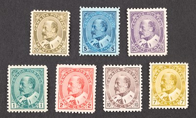 Lot 3195 - Canada Edward VII 1903-08, 1 Cent to 50 Cent...