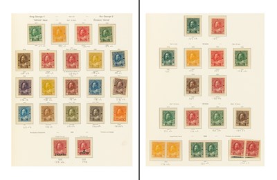 Lot 3197 - Canada George V Portrait Issues Scott 104-138...