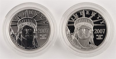 Lot 3036 - United States $50 Platinum Coin Dated 2007,...