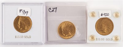 Lot 3020 - United States $10 Indian Head Group Lot of...