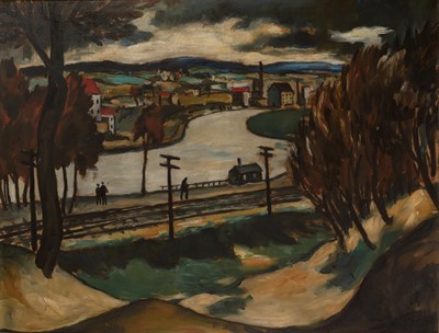 Lot 34 - Franz Heckendorf German, 1888-1962 Factory...
