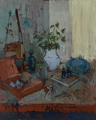 Lot 42 - John Heliker American, 1909-2000 Still Life...
