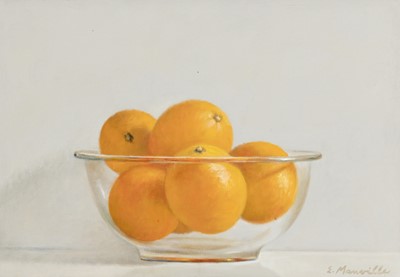 Lot 46 - Elsie Manville American, b. 1922 Six Oranges...
