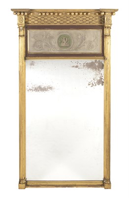 Lot 1249 - Regency Giltwood Mirror England, early 19th...