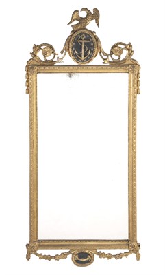 Lot 1229 - Neoclassical Giltwood Mirror Early 19th...