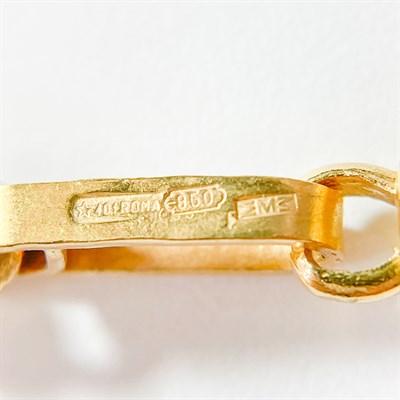 Lot 1226 - High Karat Gold and Ancient Coin Pendant-Necklace