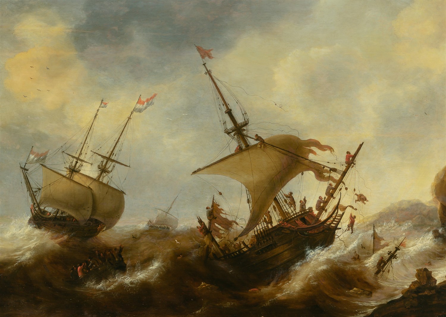 Lot 30 - Jacob Adriaensz Bellevois Dutch, 1621-1676...