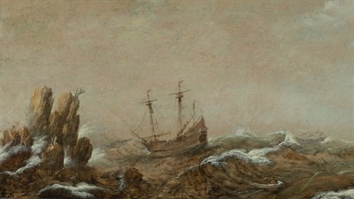 Lot 29 - Cornelis Verbeeck Dutch, 1590-after 1637 Ships...