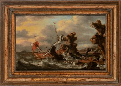 Lot 28 - Jan Peeters the Elder Flemish, 1624- circa...