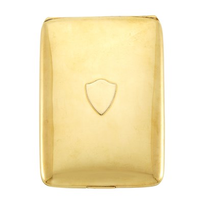 Lot 1224 - Gold Cigarette Case