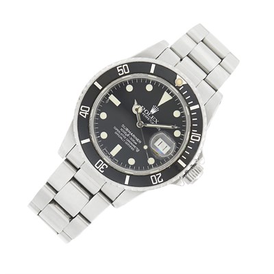 Lot 57 - Rolex Gentleman's Stainless Steel 'Submariner' Wristwatch, Ref. 16800