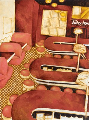 Lot 87 - Martin Wong American, 1946-1999 Dave's Corner,...