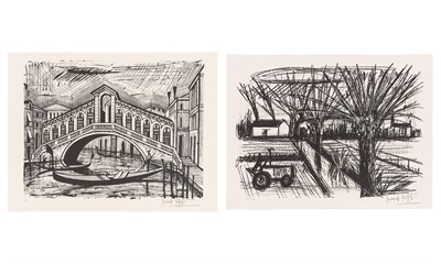 Lot 31 - Bernard Buffet (1928-1999) LE PONT DU RIALTO;...