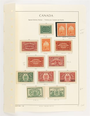 Lot 3203 - Canada Special Delivery Stamps Scott E1-11...