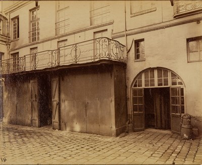 Lot 14 - ATGET, EUGENE (1857-1927) Hôtel...