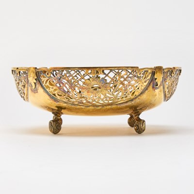 Lot 32 - English Silver-Gilt Footed Bowl