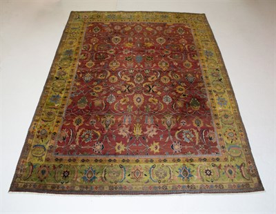 Lot 357 - Indo-Isfahan Carpet India, contemporary The...
