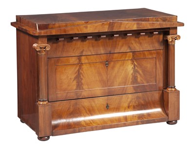 Lot 194 - Biedermeier Mahogany Chest of Drawers Height...