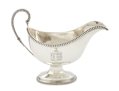 Lot 162 - George III Sterling Silver Sauceboat