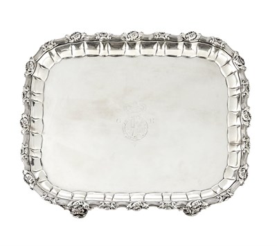 Lot 205 - George IV Sterling Silver Tray