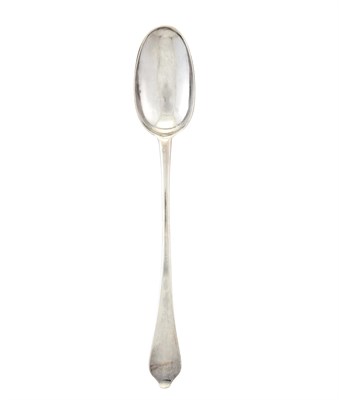 Lot 147 - George II Sterling Silver Dog Nose Pattern Stuffing Spoon